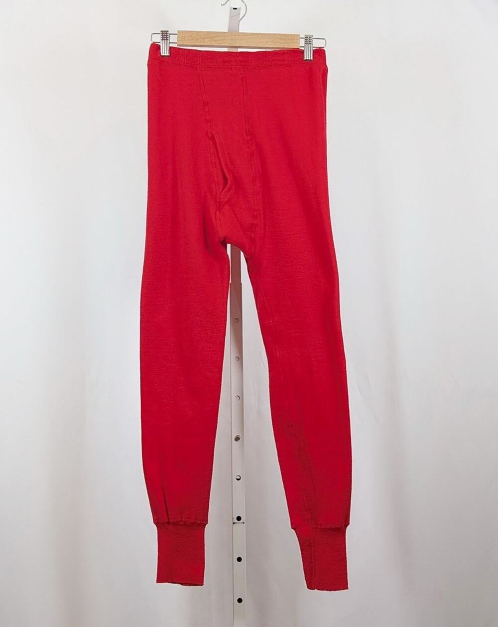 Vintage 80s Pants Base Layer Red REI Meraklon Polypropylene Men's Size M England